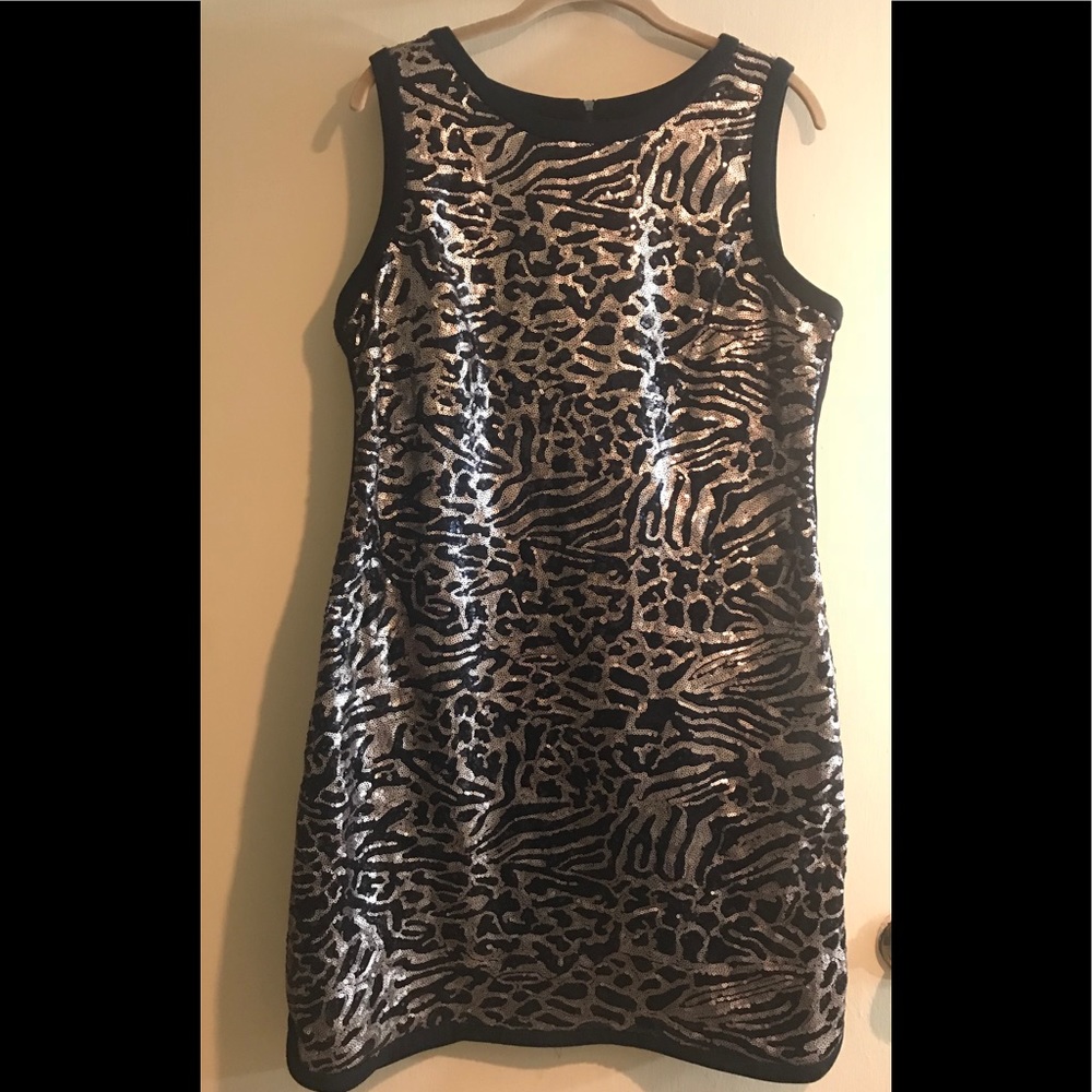 Vince Camuto Sequined Cocktail Dress